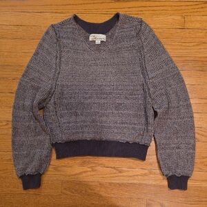 Vintage Havana Taupe and Brown Sweater